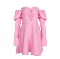 Платье Baby Doll  Enneli Изумруд-M, Розовое-L, Мятное-L, ТМ ENNELI