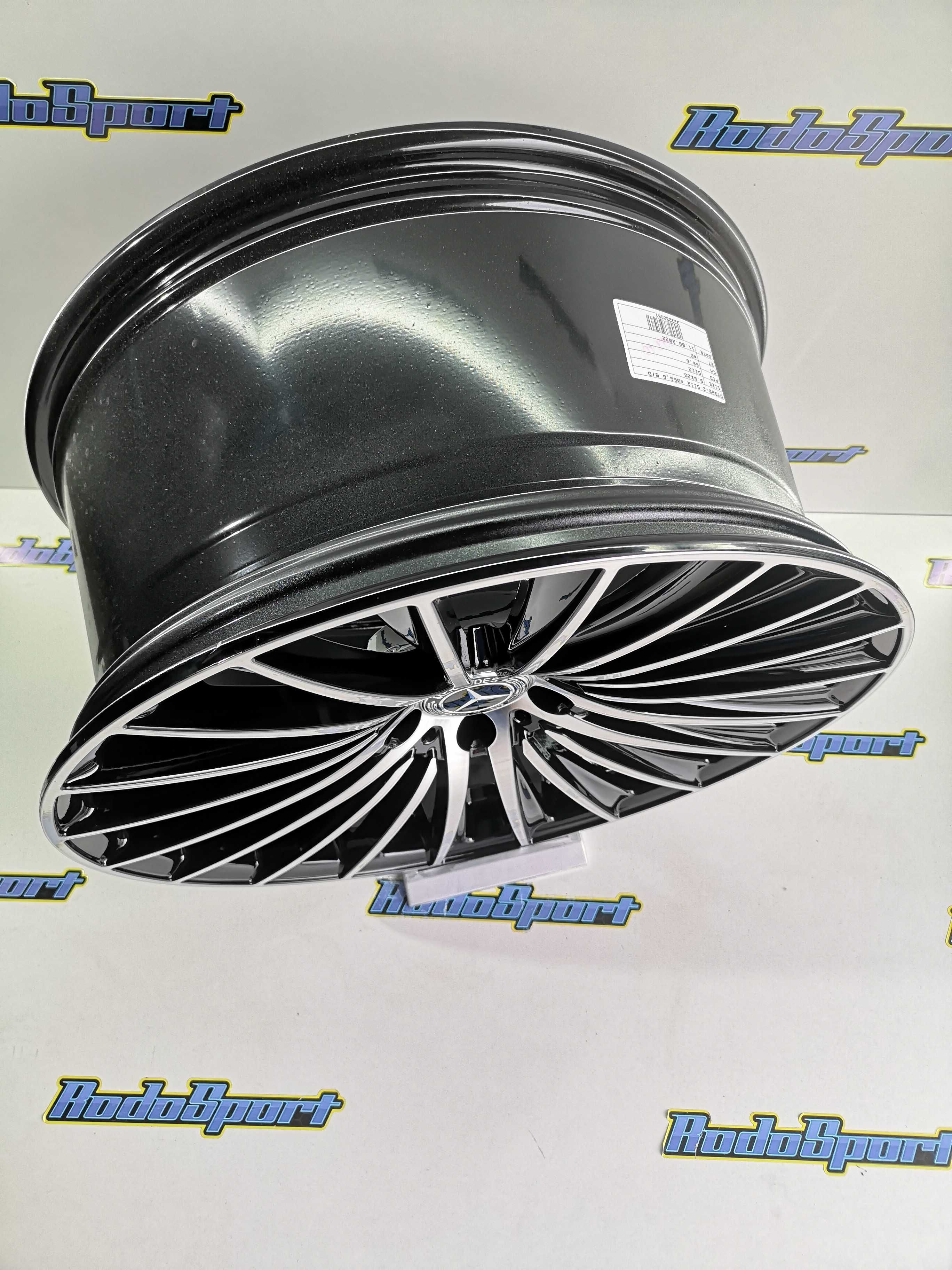 JANTES MERCEDES LOOK TURBINE 2022 EM 17, 18, 19 E 20  | 5X112 NOVAS