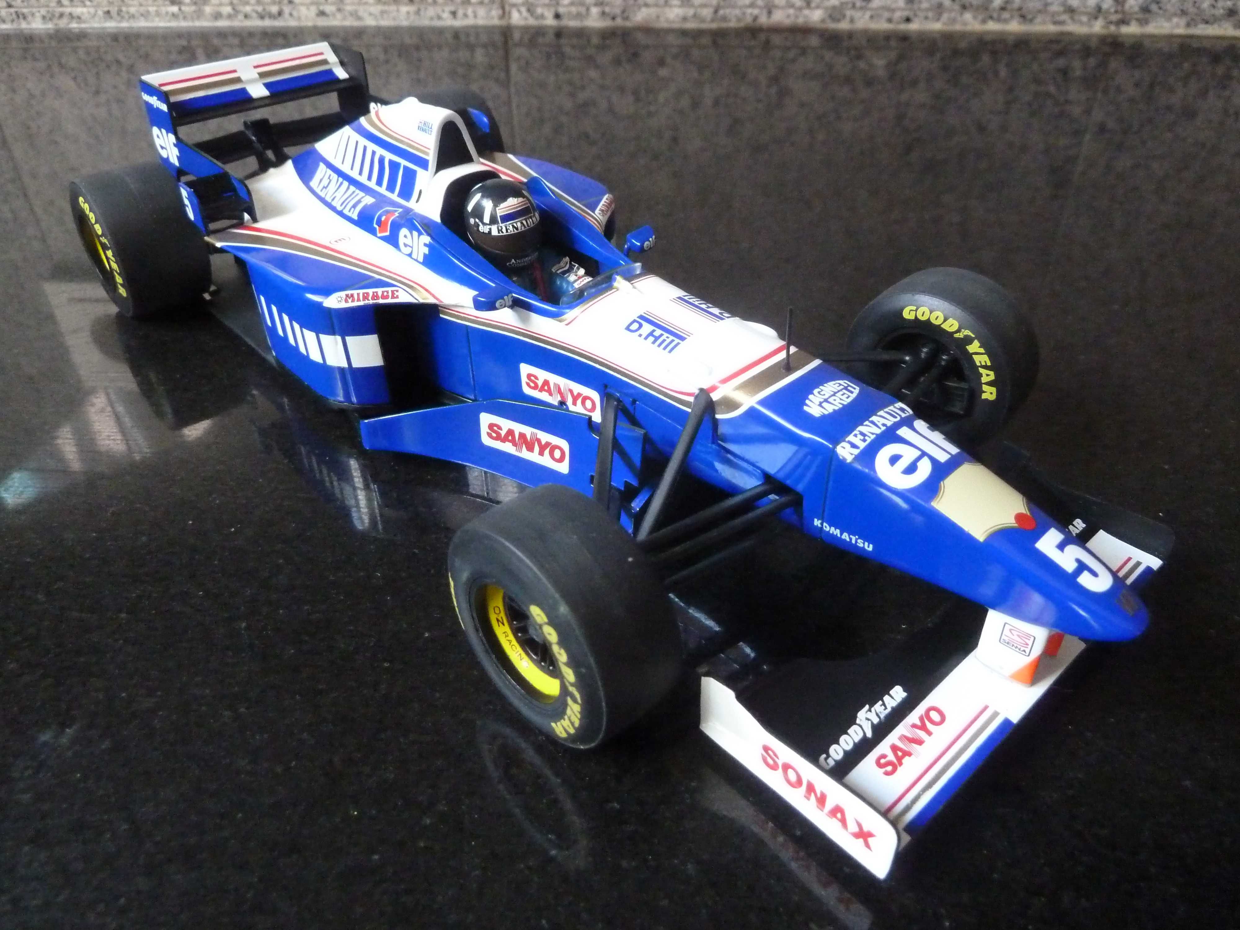 1:18 Minichamps, Williams Renault FW18, D. Hill, AutoArt