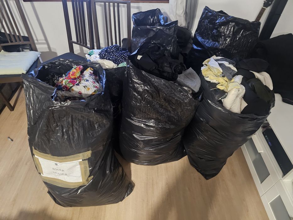 Lote de Roupas Homem, Mulher, Menino