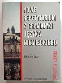 Nowe repetytorium z gramatyki JĘZYKA NIEMIECKIEGO, Bęza, 2001, CZYSTE!