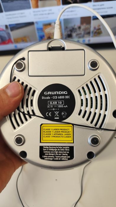 Бумбокс радіо GRUNDIG Discalo -CCD 6800DEC колонка програвач для дачі