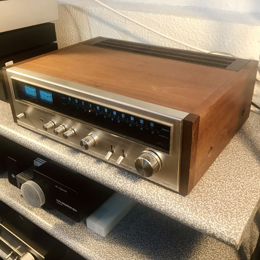 Tuner/Sintonizador Pioneer TX-8100 (anos 70) - Loja Grundig Clássicos