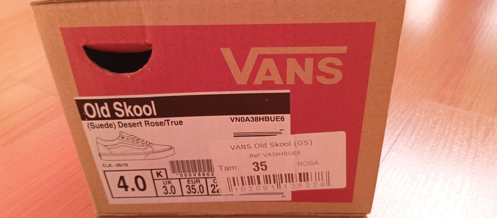 Vans Ténis Desert Rose