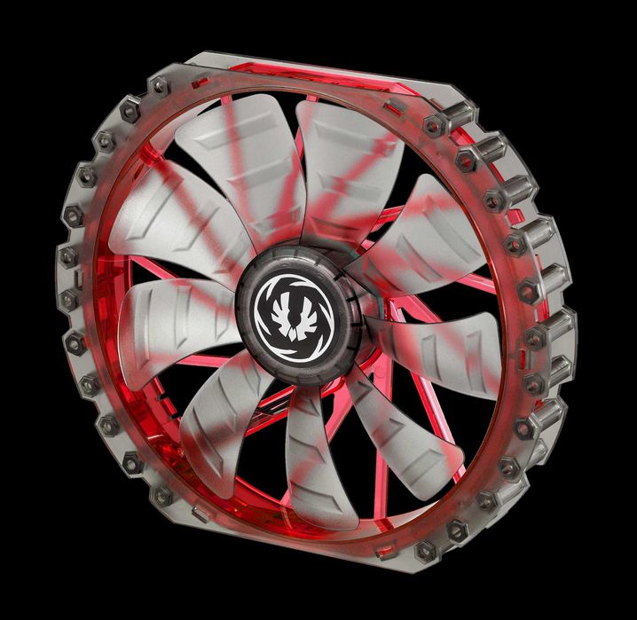 [Used] BitFenix Spectre Pro Red LED Fans64354215873923122