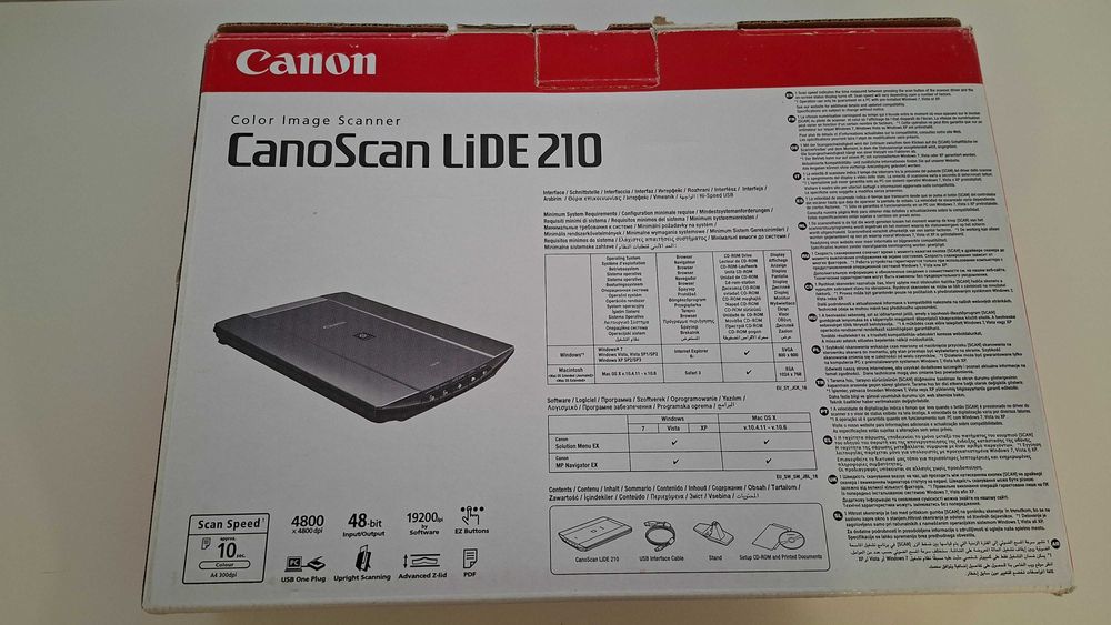 Skaner CanonScan Lide 210