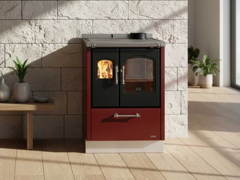 Kuchnia na drewno Westfalka Cadel Smart 60 6kW piecokuchnia ECODESIGN