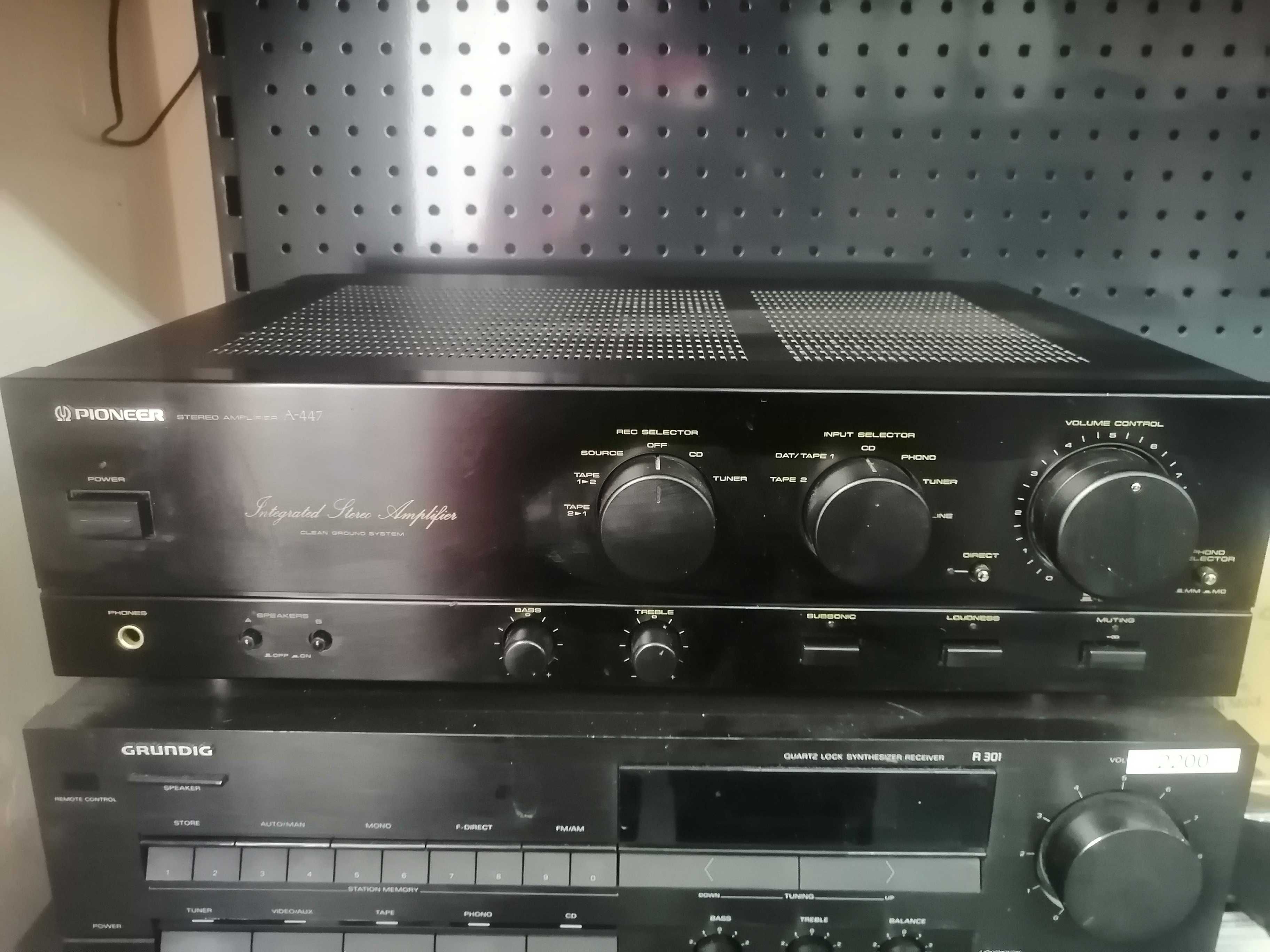 підсилювач pioneer a-447