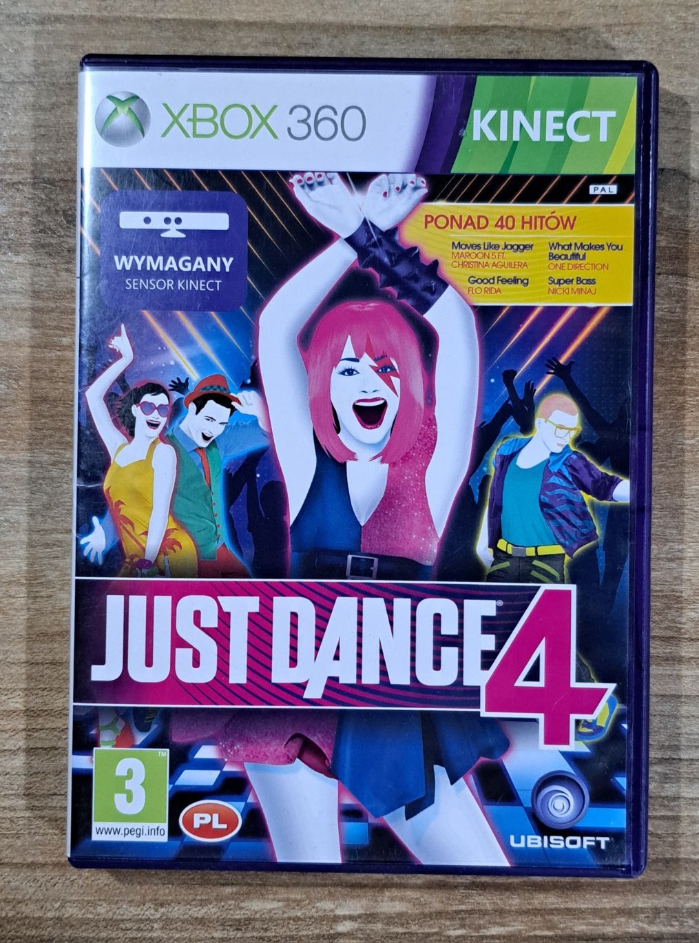 Just Dance 4 xbox 360 Kinect Taneczna