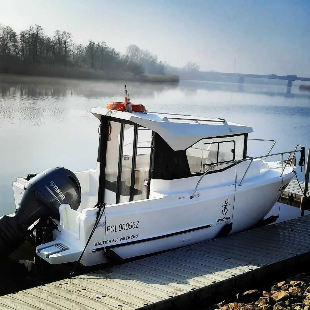 Czarter Łodzi Motorowej typu Pilothouse Baltica 660 -Lagarto