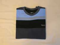 Sweter, bluza niebiesko - szara