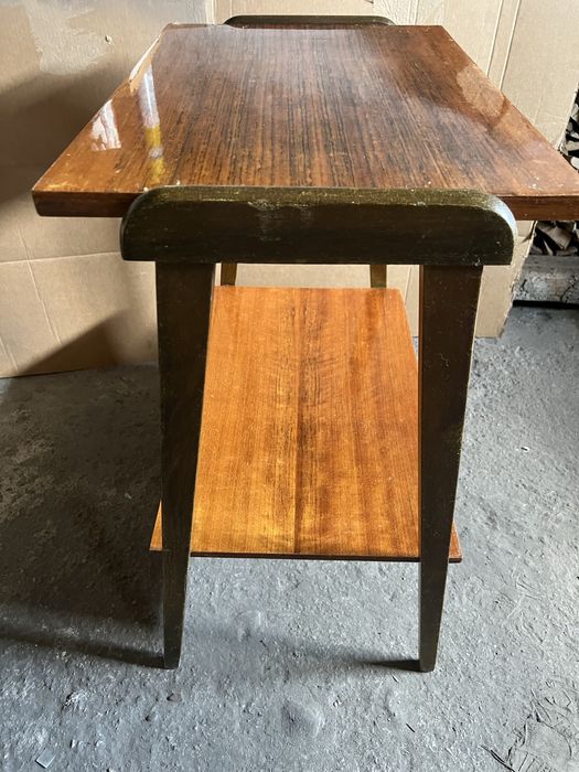 Stolik PRL projekt lejkowski/Lesniewski/Typ 600-200