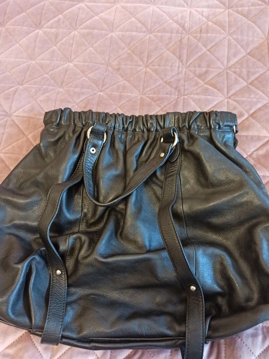 Шкіряна велика сумка