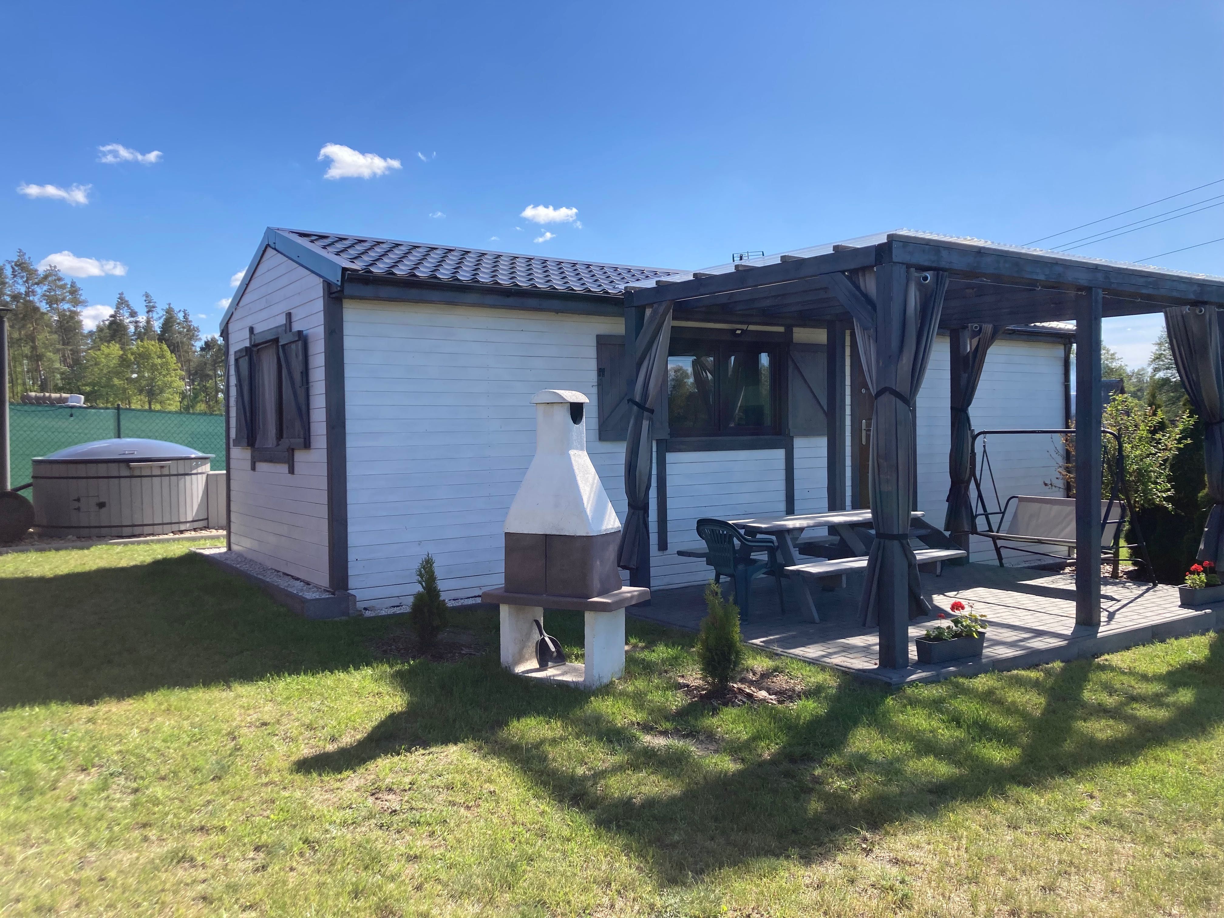 Domek letniskowy na kaszubach | Sauna i balia | Nad jeziorem | Wynajem