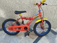 Bicicleta Spiderman roda 16