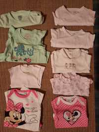 Bodies e t-shirts à escolha 0-6 meses