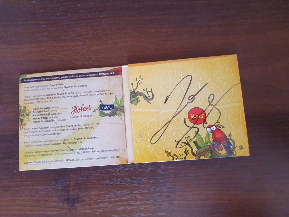Płyta CD  szanuj Kamil Bednarek Star Guard Muffin z autografem