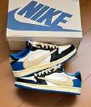 TravisScott\Jordan1*Retro*DamskieNikeAIrniebieski UnisexTrampki.43