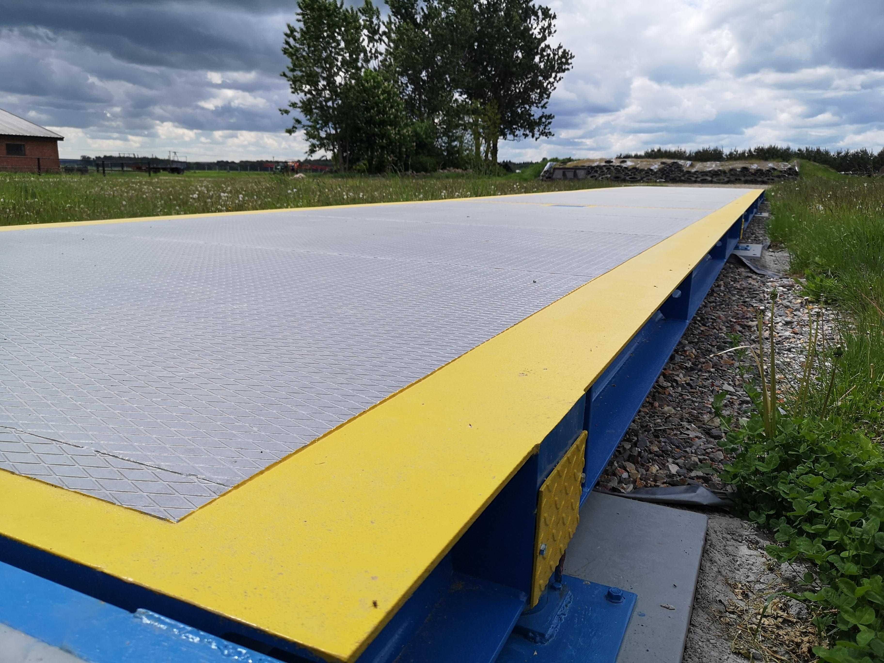 Waga samochodowa 50-60 ton 18x3 m stalowo-betonowa