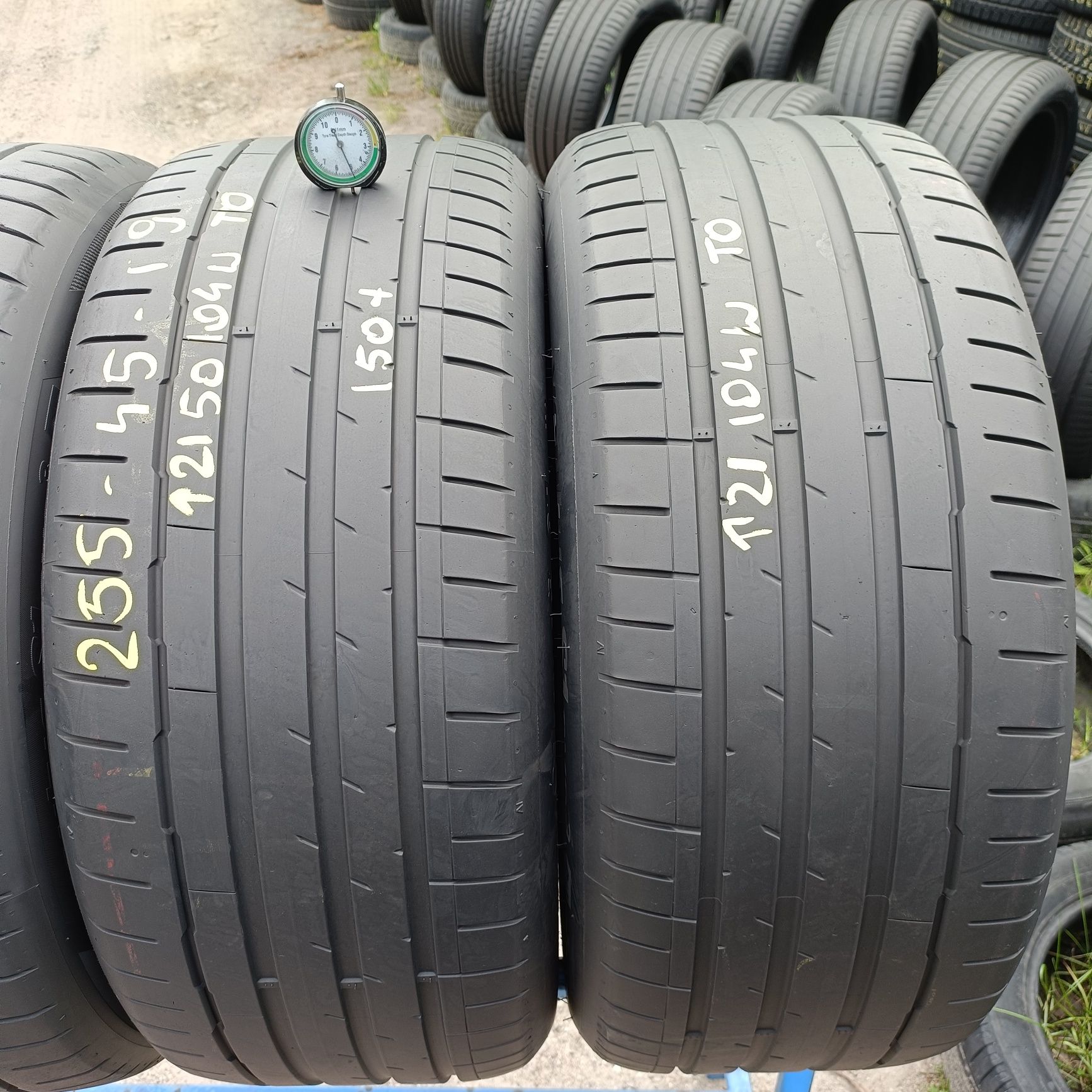 4x 255/45r19 Hankook Ventus S1 Evo3 EV T0 z 2023r 6mm