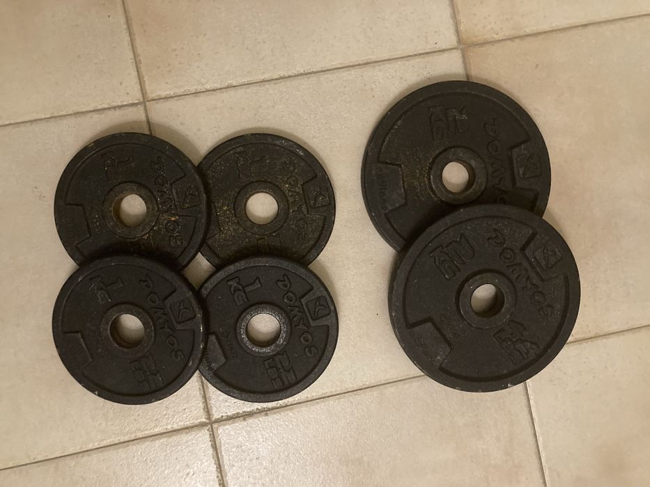 Pesos para barras - Halteres gym