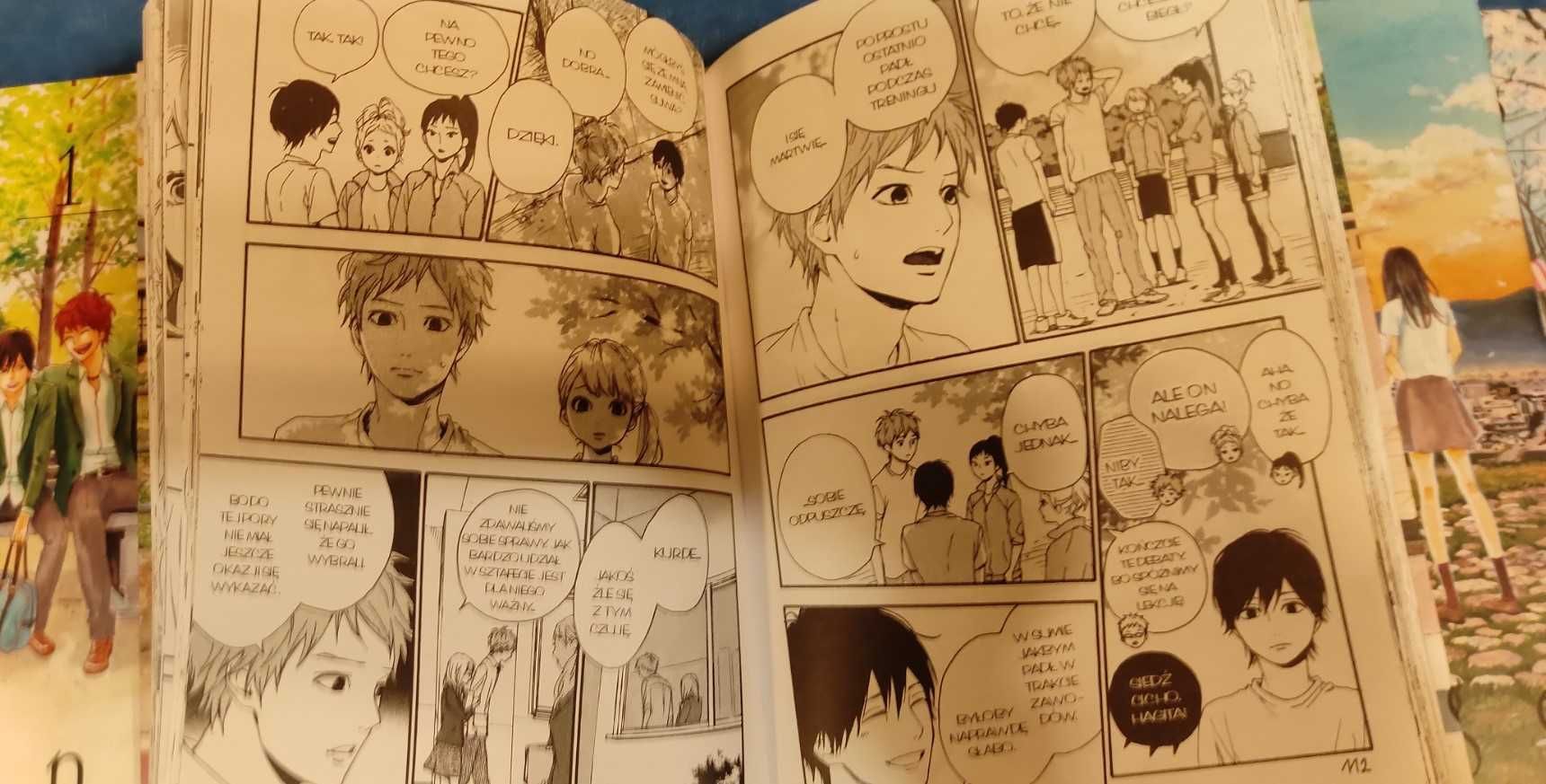Orange 1-6. Manga Ichigo Takano. Cena za całość.