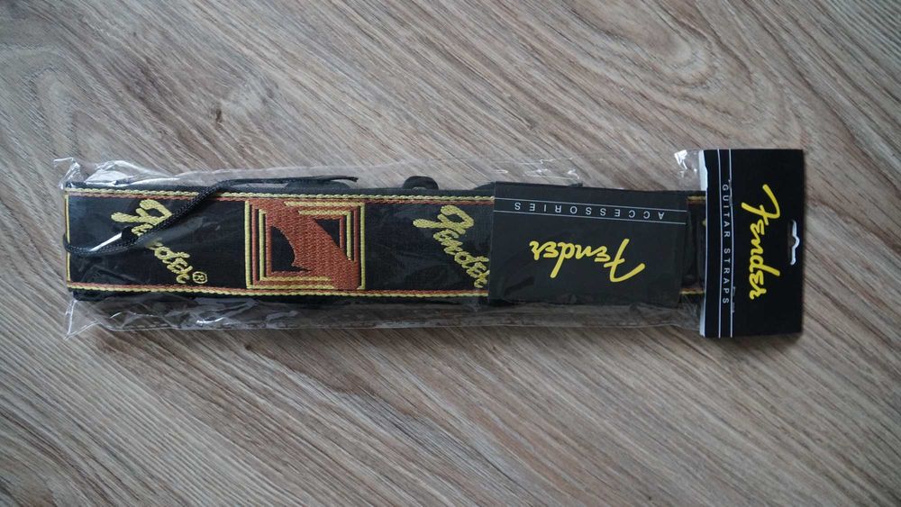 Pasek FENDER do gitary elektrycznej akustycznej, regulacja długości