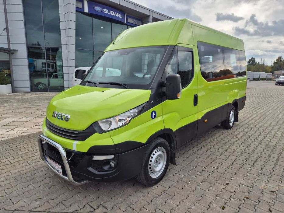 Iveco Daily 35S120 Hi-Matic / MIKROBUS / AUTOBUS / 10 MIEJSC / OD PIERWSZEGO WŁ. / STAN DOBRY / WEBASTO / KLIMATYZACJA  Najtańszy w PL! 9 lub 10 miejsc! Automat, bezwypadkowy, oryg. przebieg