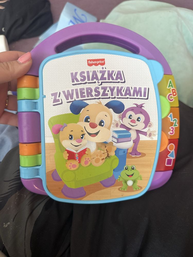 Sprzedam ksiazeczke z wierszykami fisher price dzialajaca