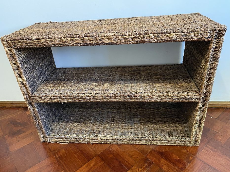 Aparador em corda bom rstado 110x40x75cm
