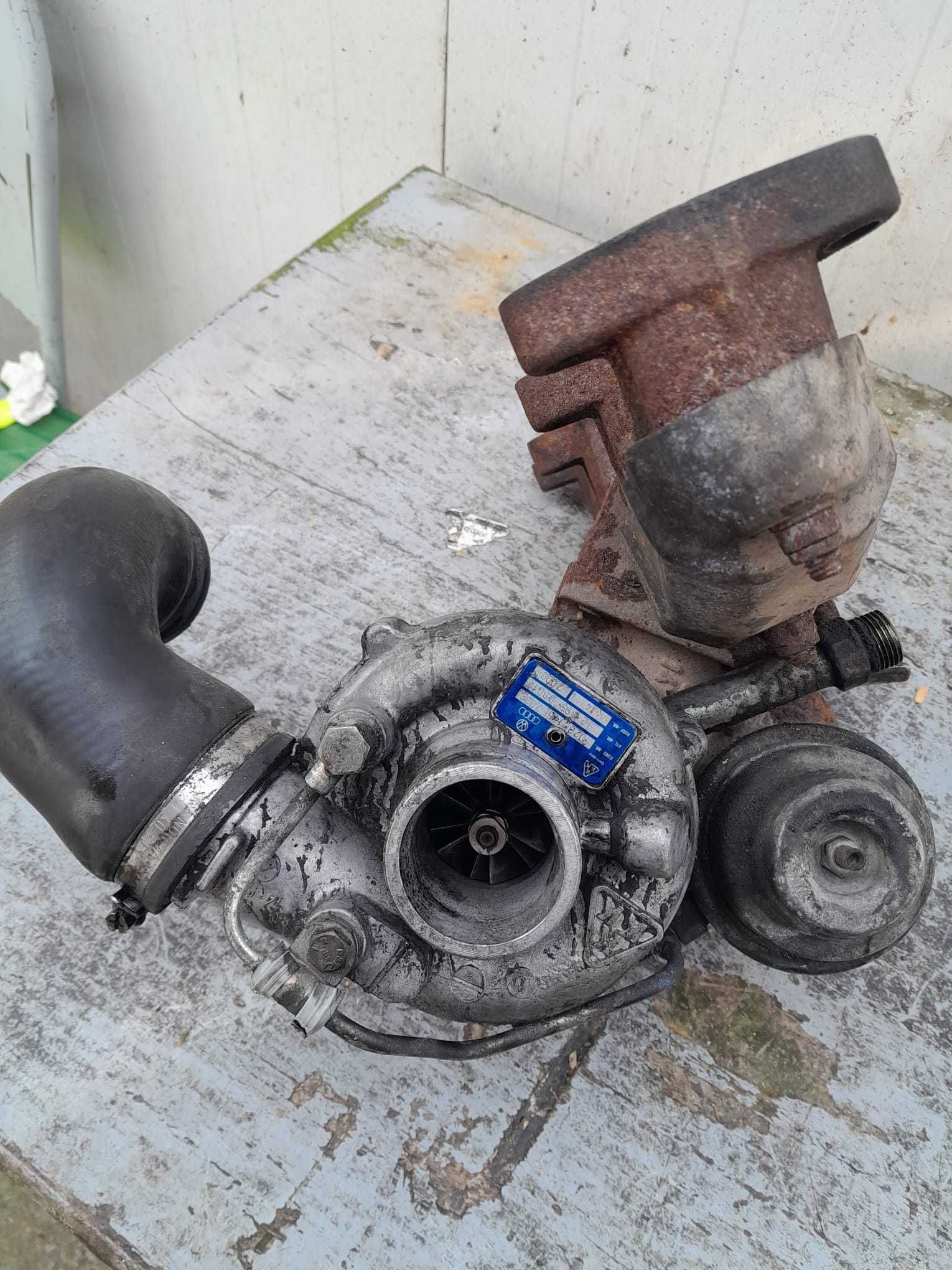 Turbo do motor Audi 80 tdi 1993