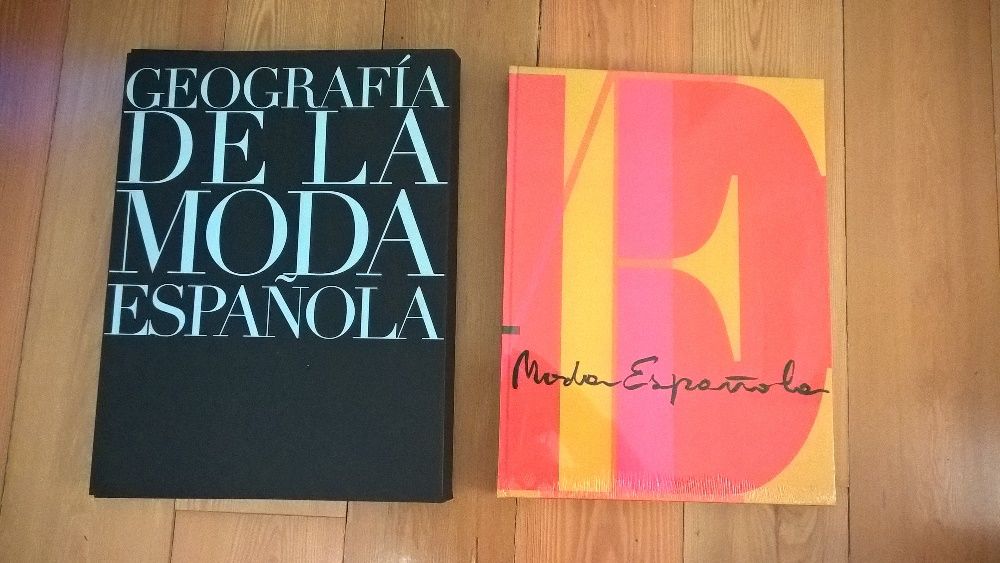 Livro de moda- Geografia de la Moda Española (32*42cms) - NOVO