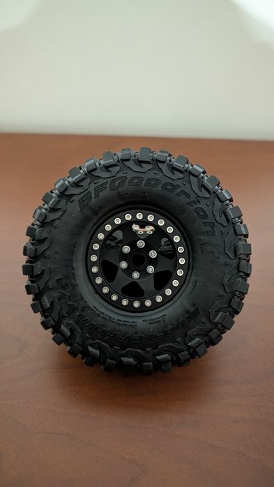 Jantes RC crawler/ scale com pneus