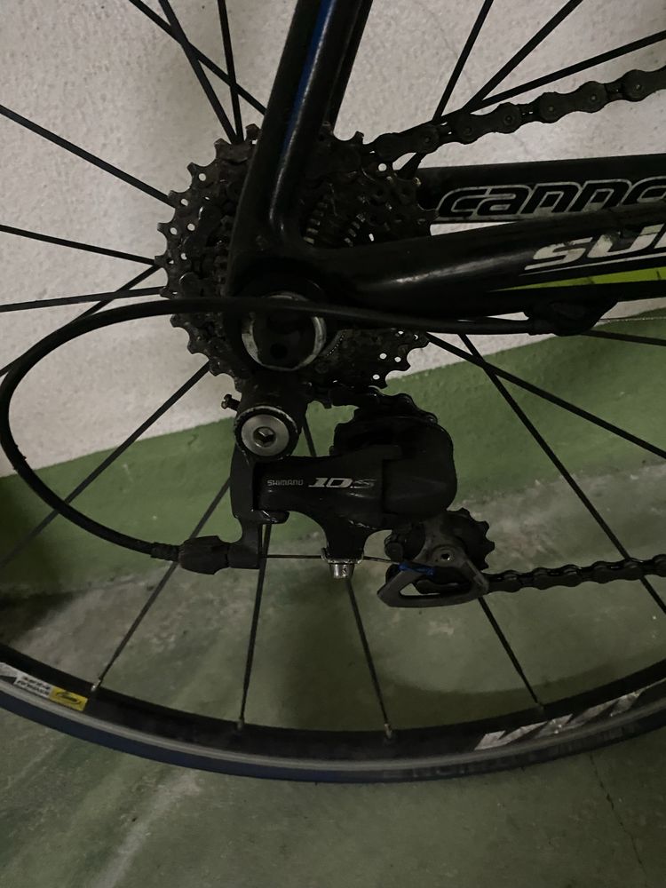 cannondale supersix team replica em carbono