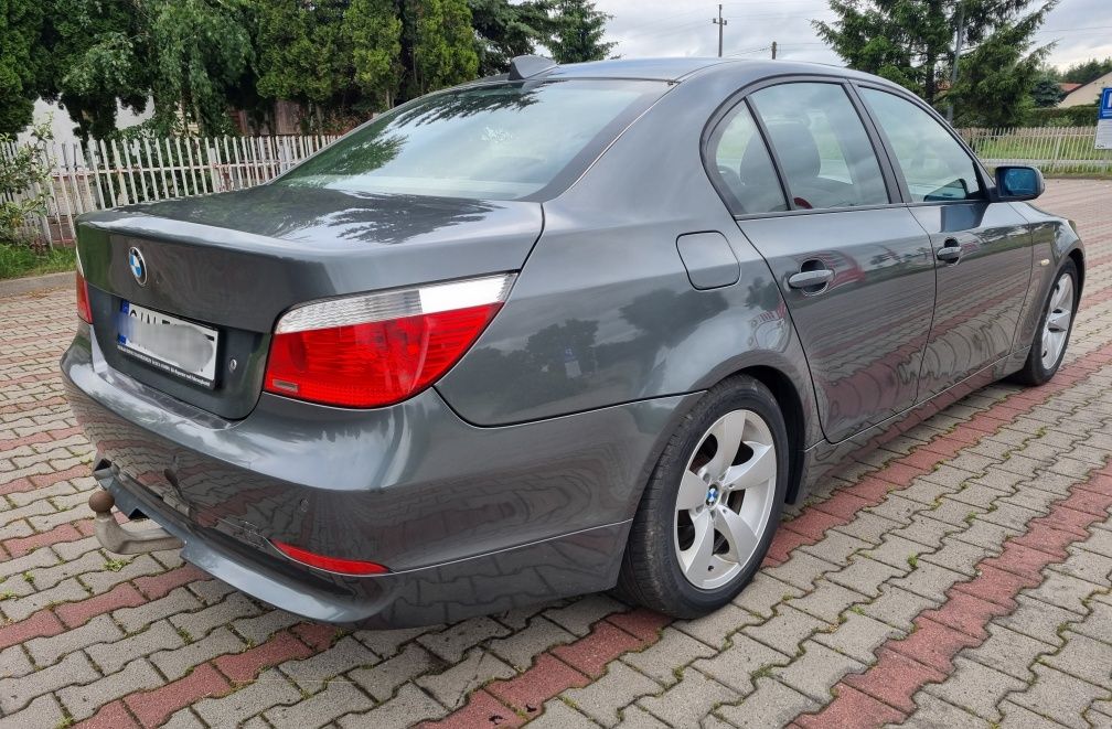 Bmw e60 seria 5 525i orginalna 192km m54b25 sedan manual