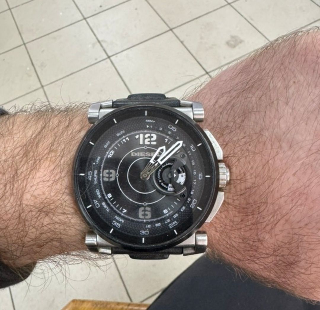 Годинник Diesel On Time Hybrid Smartwatch Black (Чорний) DT