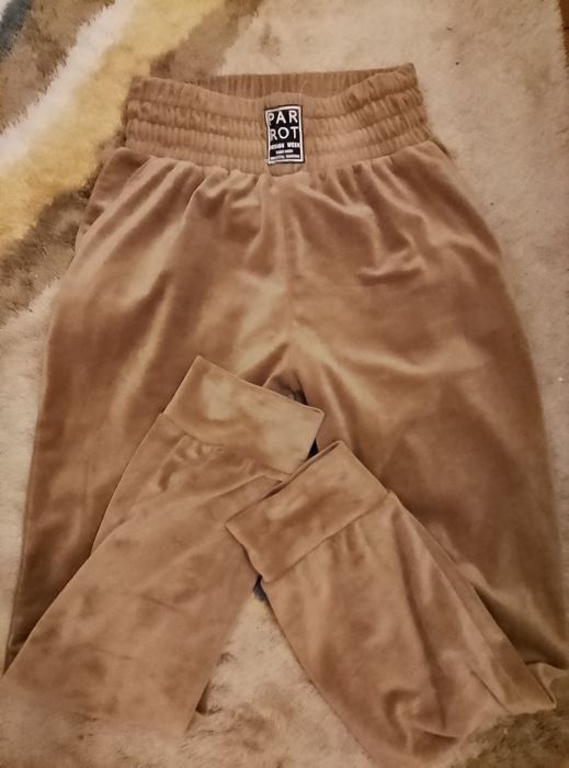 Spodnie damskie welur