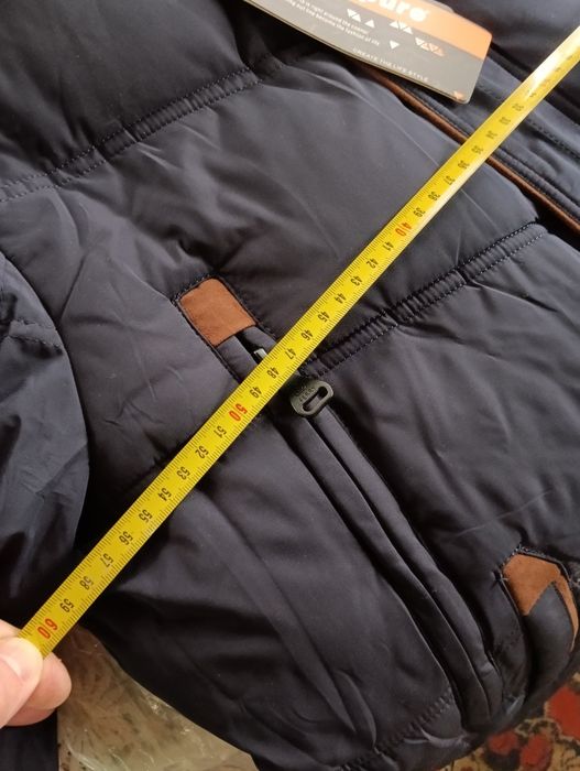 Чоловіча зимова куртка великого розміру