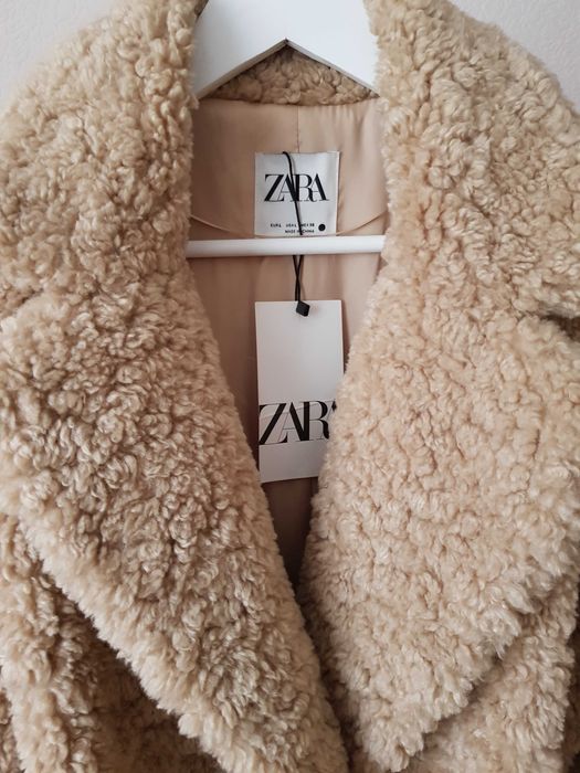 Еко-шуба ZARA, нова, розмір L