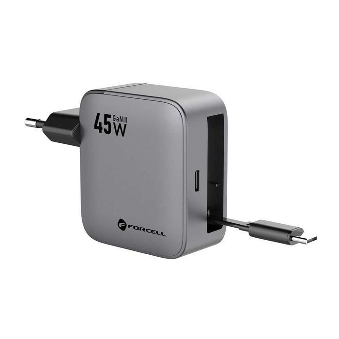 Ładowarka sieciowa do telefonu Forcell F-Energy GaN PD QC4.0 3A 45W