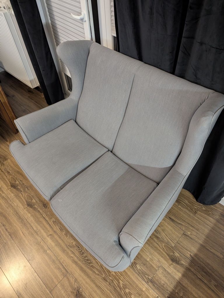 Wąska Sofa 2 osobowa w stylu skandynawskim