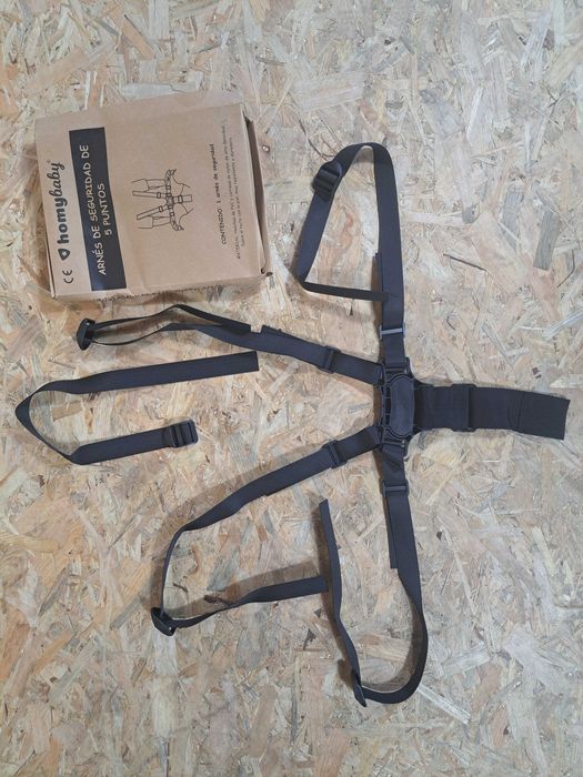 HomeBaby uniwersalne 5-punktowe pasy bezpieczeństwa do wózka krzesełka