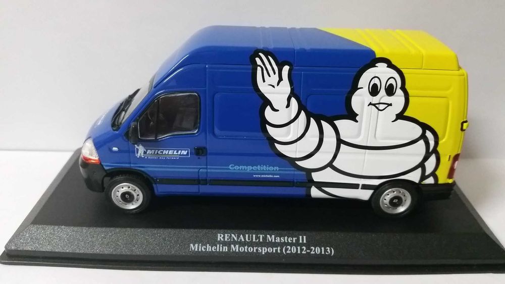 Miniaturas carrinhas assistência rally