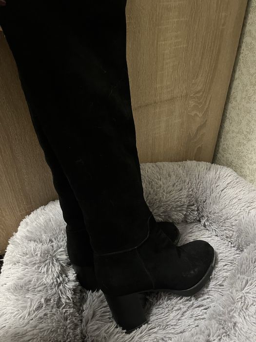 Чоботи з натуральноі шкіри