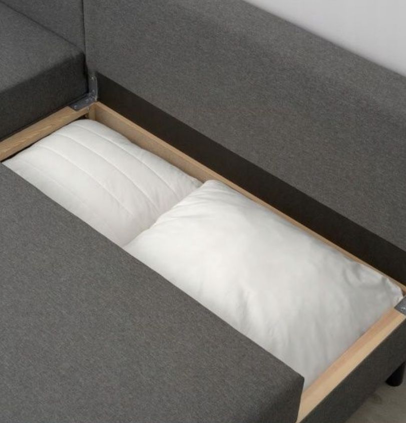 Ikea sofa z szezlongiem