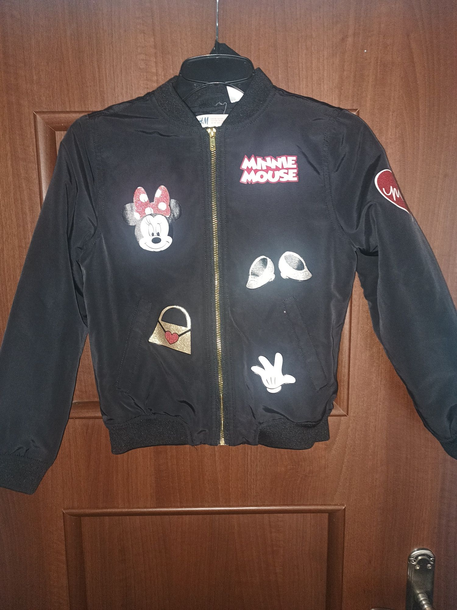 Kurtka bomberka hm z myszką Minnie
