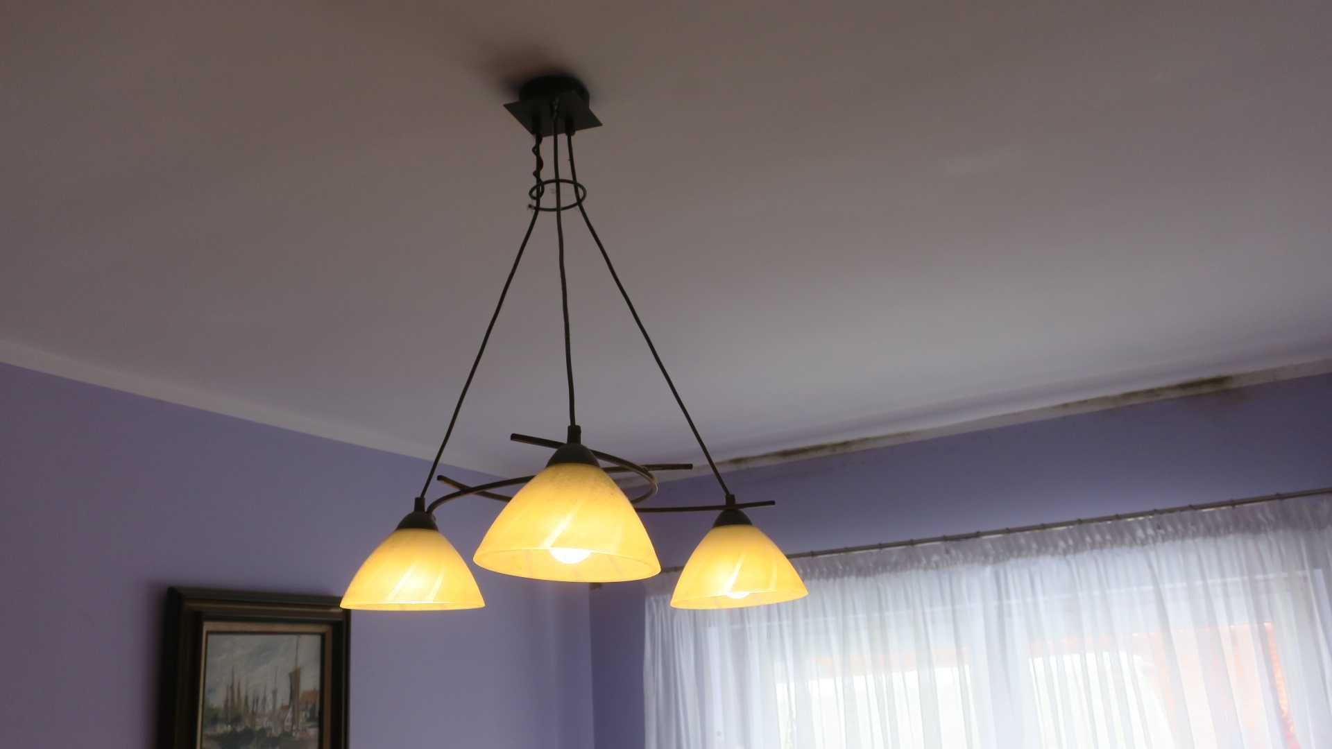 Żyrandol lapa wisząca