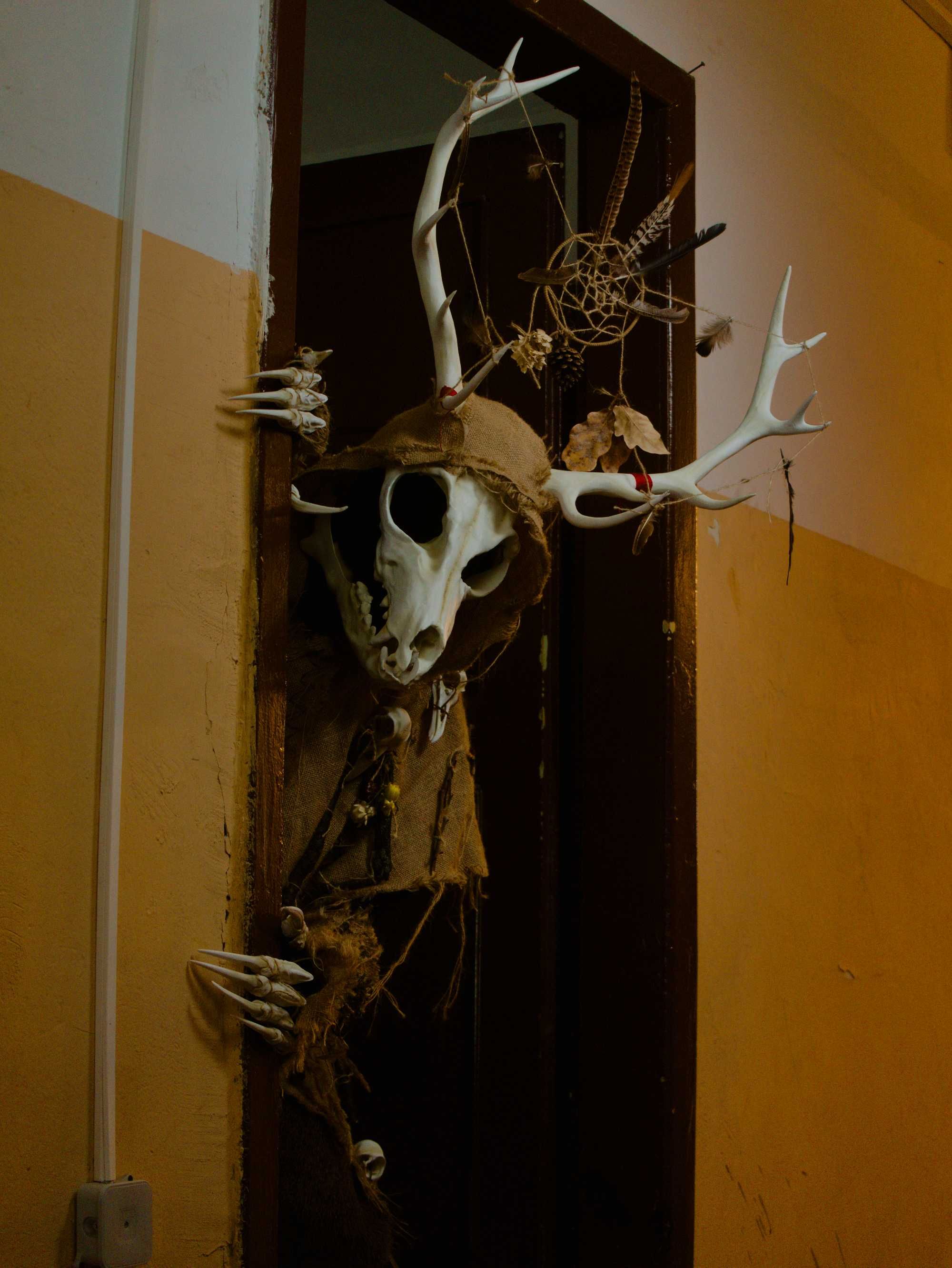 Maska Leszy Wendigo (wiedźmin) ruchoma żuchwa czaska Cosplay druk 3d