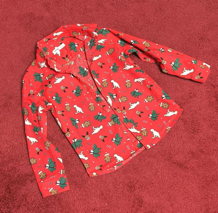 Koszule świąteczna Nowa 116 chłopięca