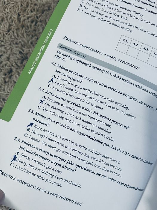 Teraz egamin jezyk angielski repetytorium osmoklasisty arkusze